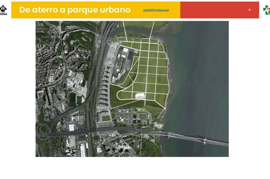 Palco-altar para as jornadas mundiais da juventude