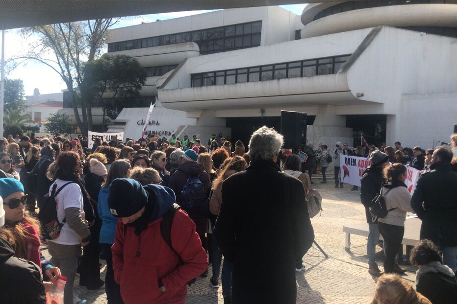 Greve, professores, Albufeira