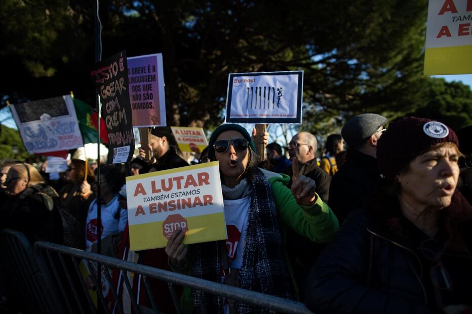Greve de professores