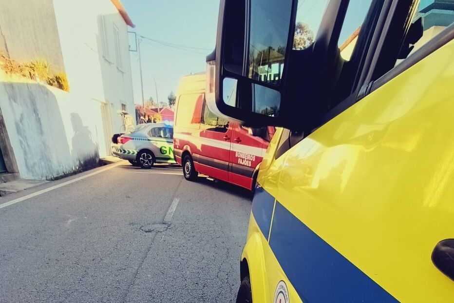 Atropelamento em Fajões