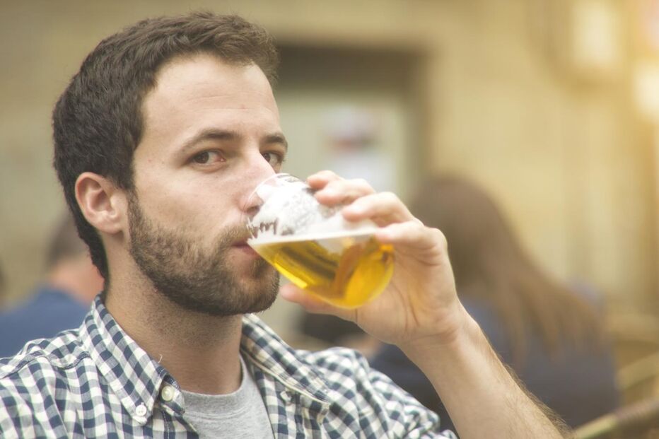 Cerveja, beber, lazer, rapaz