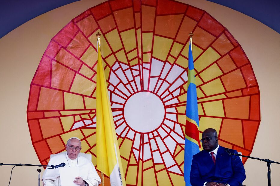 Papa Francisco, Felix Tshisekedi Presidente da República Democrática do Congo