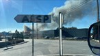 Incêndio em fábrica de madeiras em Paredes