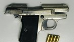 Jovem de 15 anos apanhado com pistola 6.35 carregada com quatro munições em Lisboa