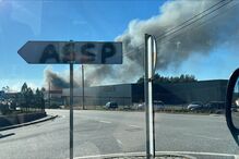 Incêndio em Paredes