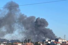 Incêndio em Paredes