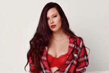 A modelo ‘plus size’ Michelle Carvalho