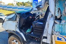 acidente na A29, carrinha pão de ló de Ovar