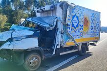 acidente na A29, carrinha pão de ló de Ovar