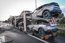 A6 cortada no sentido Caia/Marateca devido a incêndio