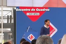 Francisco Pedro Balsemão no encontro de quadros da Impresa