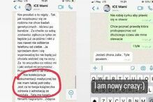 Conversa de Julia com a mãe