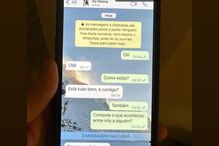 Mensagens que provam traição de Rúben da Cruz