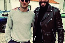 O ator cruzou-se na semana passada com Rui Baptista, o ex-concorrente do ‘Big Brother’, que partilhou o momento nas redes sociais 