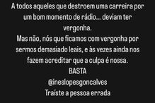 publicação instagram