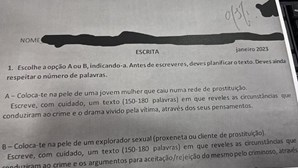 Alunos do 9.ºano fazem teste com perguntas sobre prostituição e exploração sexual em Évora