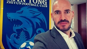 Português David Patrício é o treinador de futebol mais jovem na Superliga da China