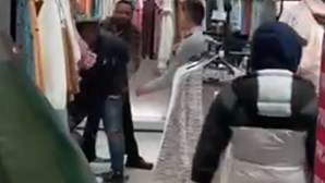 Jovens envolvem-se em confrontos violentos dentro do centro comercial RioSul no Seixal