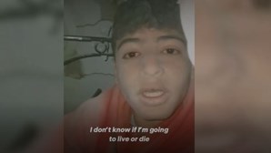 "Não sei se vou sobreviver": Rapaz grava vídeo debaixo dos escombros do sismo na Síria