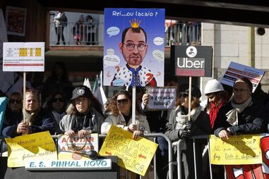 Manifestação professores