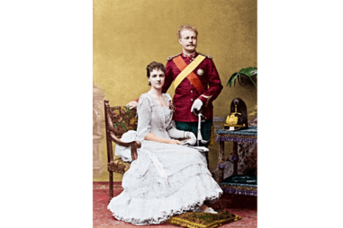 Rainha D. Amélia e D. Carlos