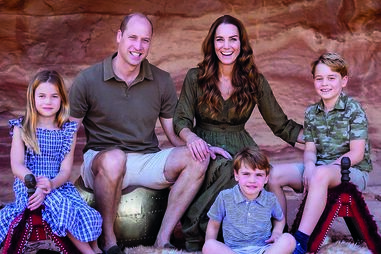 Charlotte, William, Kate, George e Louis