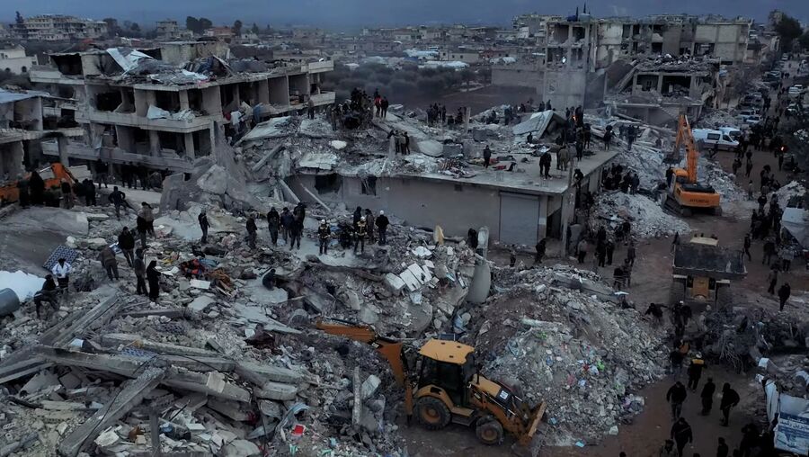Sismos registaram grande grau de destruição