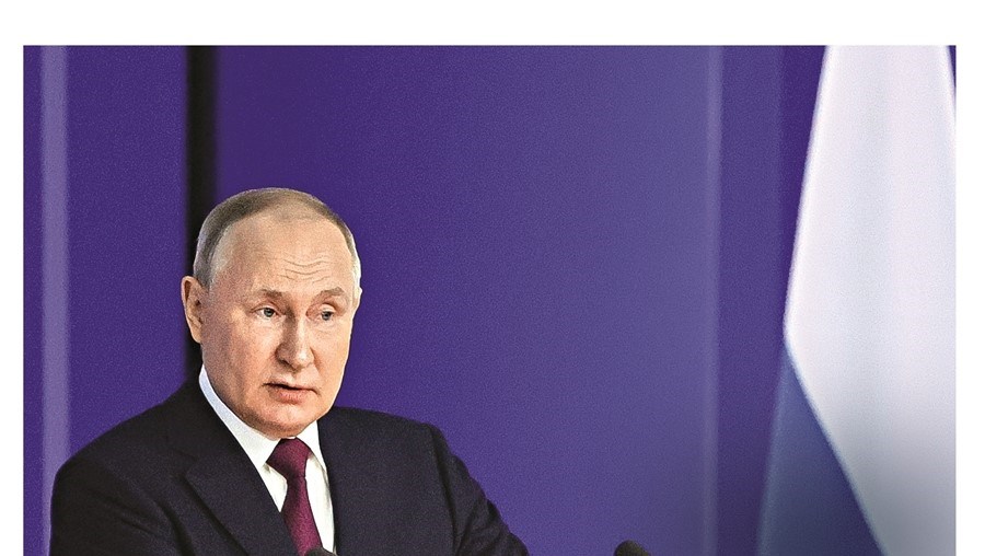Putin voltou a usar a chantagem nuclear para  tentar intimidar o Ocidente