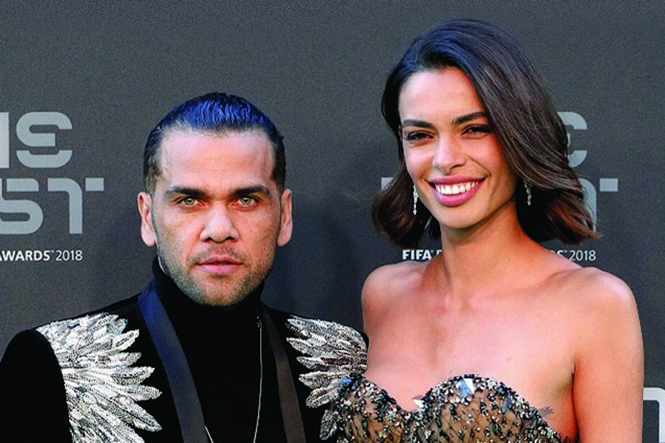 Dani Alves e Joana Sanz