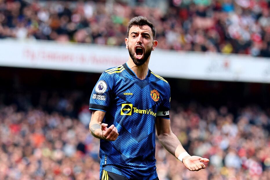 Cristiano Ronaldo, Bruno Fernandes, Casemiro, Harry, Varane 