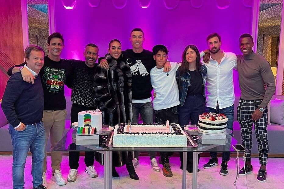 Cristiano Ronaldo celebrou 38 anos