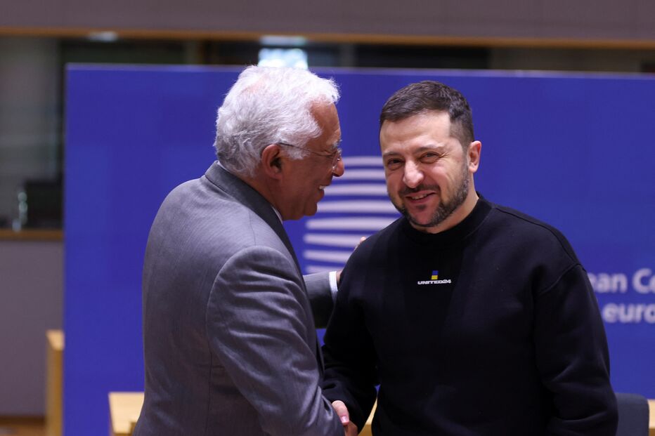 António Costa e Volodymyr Zelenskiy