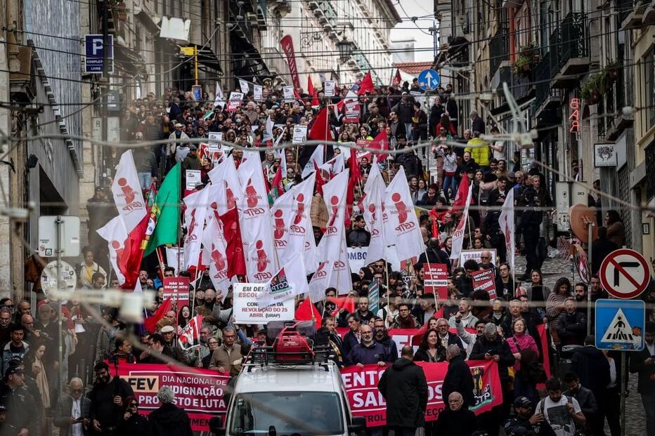 CGTP, protesto em Lisboa