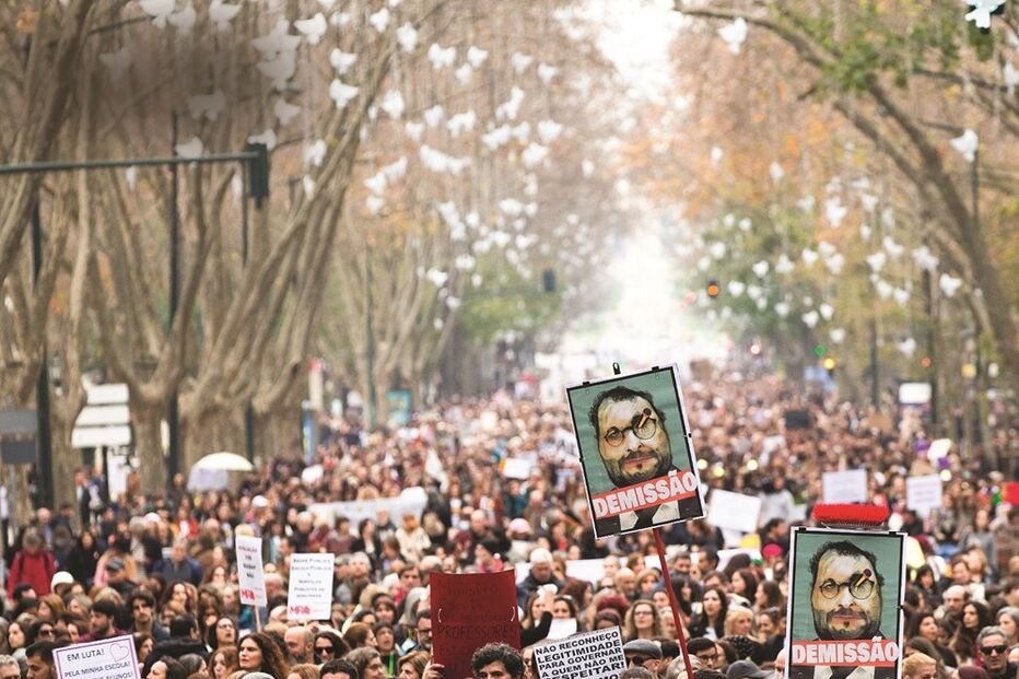 professores, manifestação, educação, greve