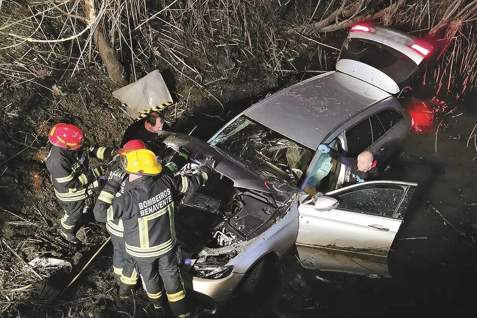 acidente, Benavente, morte, mergulhadores