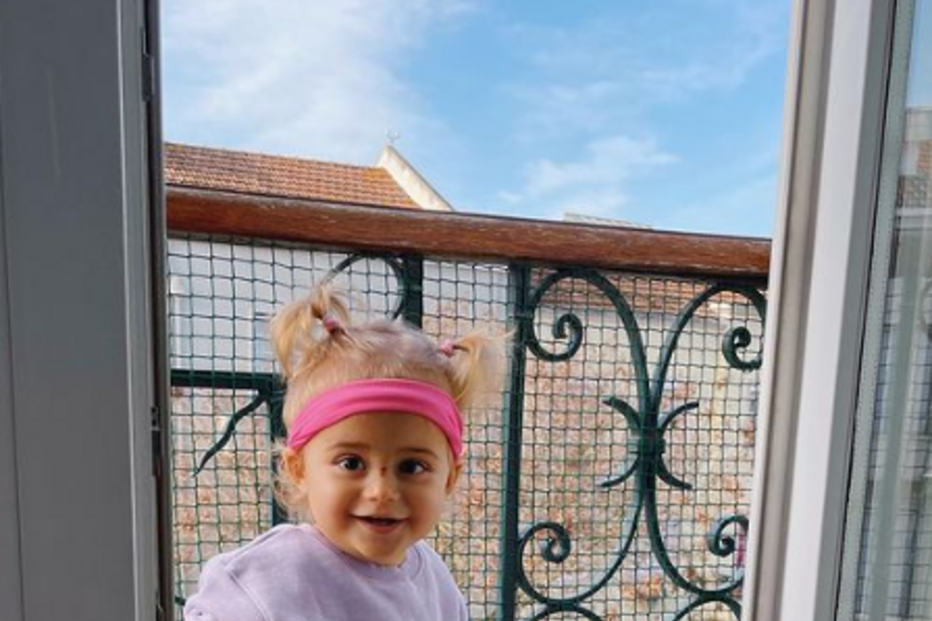 A filha de Rita Patrocínio, Camila, vestiu-se de Jane Fonda