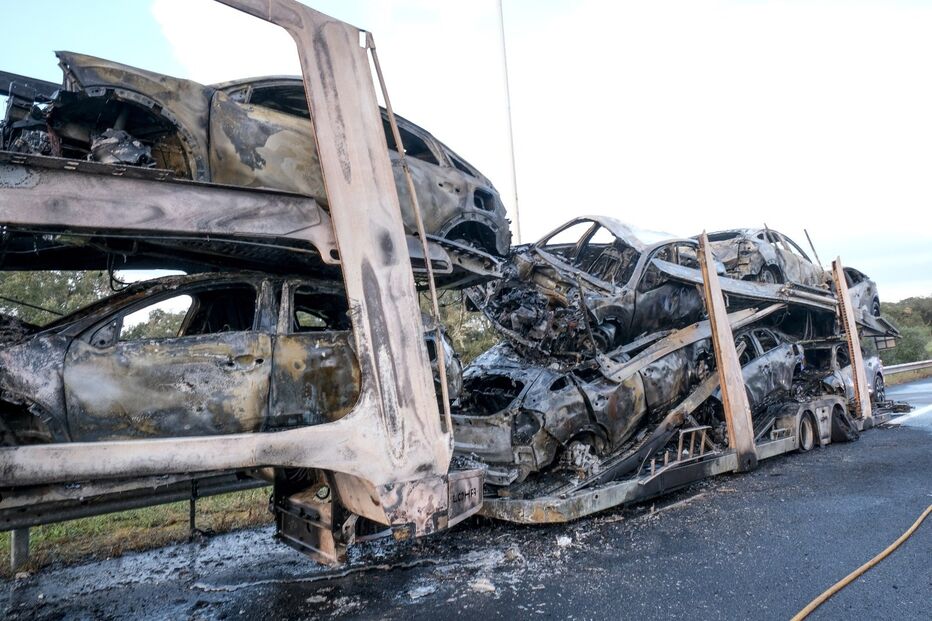 A6 cortada no sentido Caia/Marateca devido a incêndio