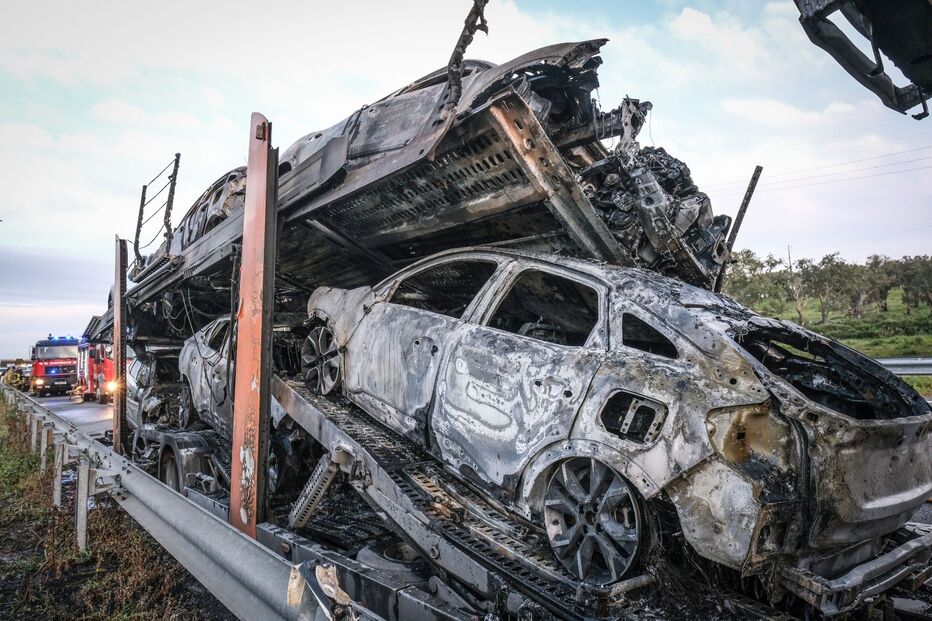 A6 cortada no sentido Caia/Marateca devido a incêndio