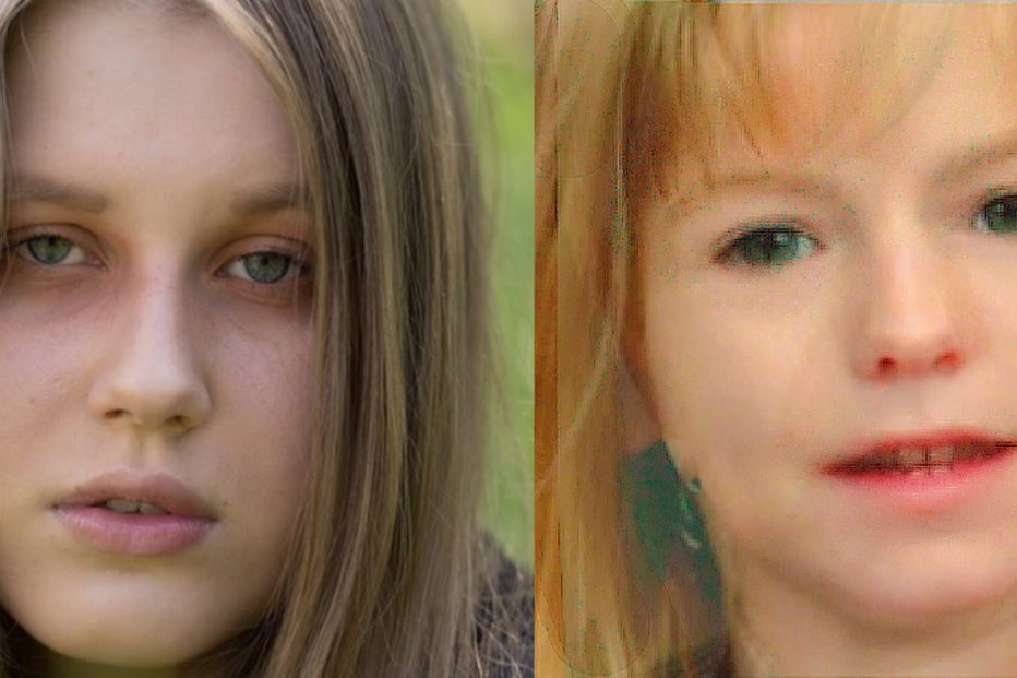 Julia e Maddie McCann