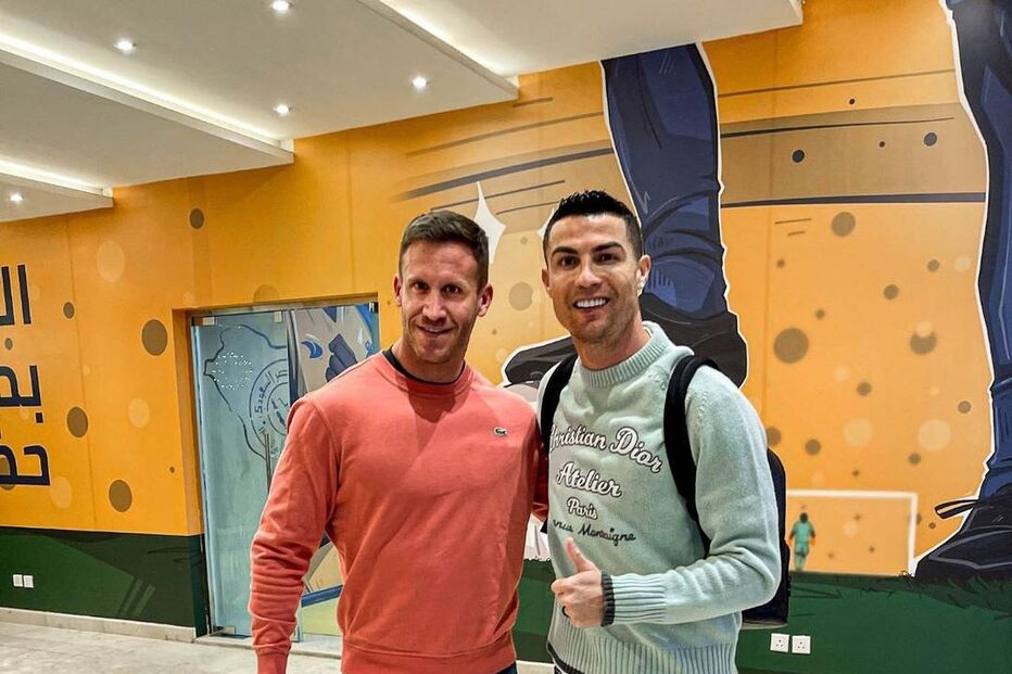 Cristiano Ronaldo e José Blesa