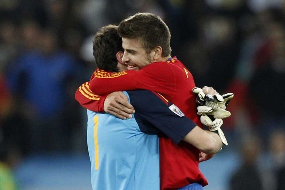 Casillas e Piqué