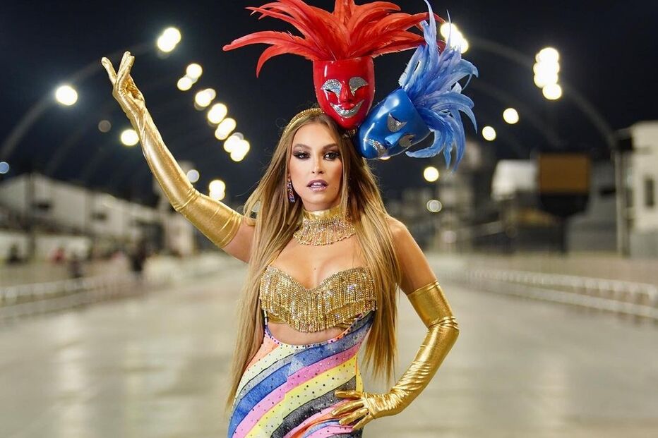 Carla Diaz, madrinha da Estrela do Terceiro Milênio