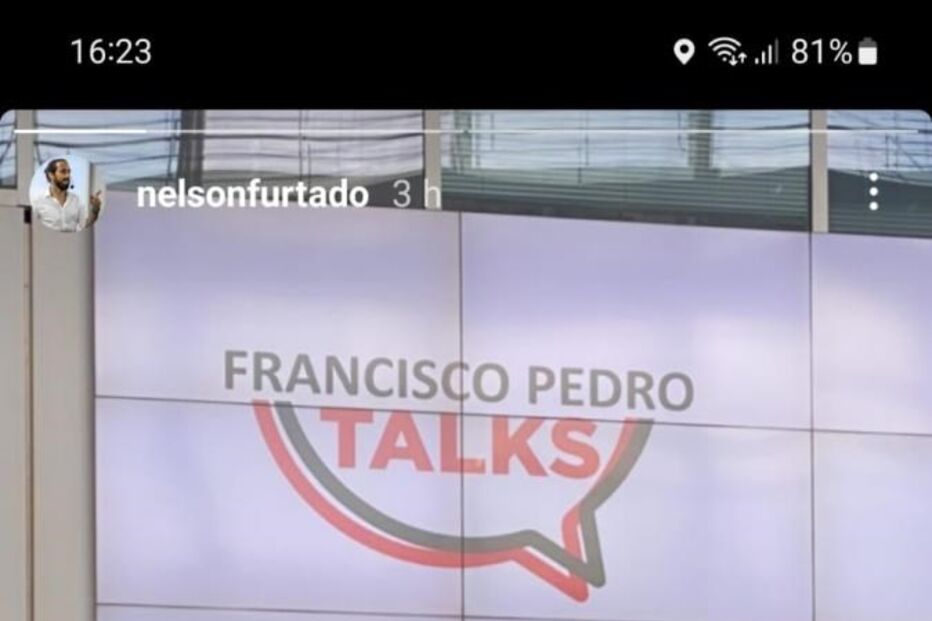 Francisco Pedro Balsemão no encontro de quadros da Impresa