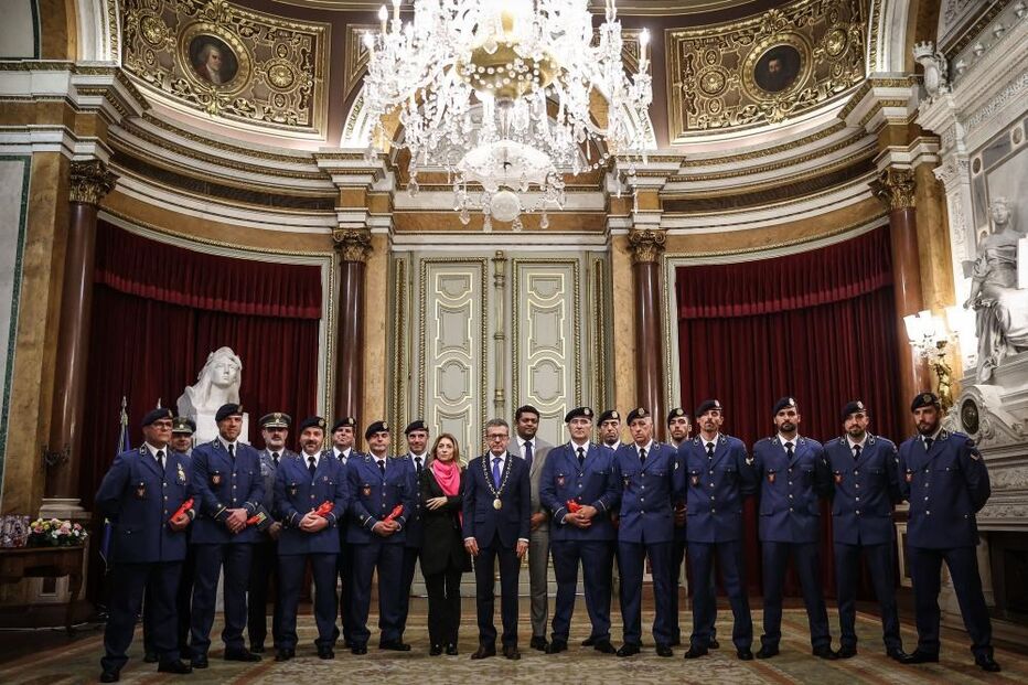  Lisboa vai atribuir medalha a 15 operacionais dos Sapadores Bombeiros 