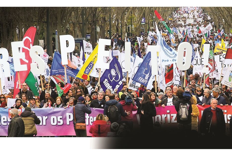 Manifestação professores