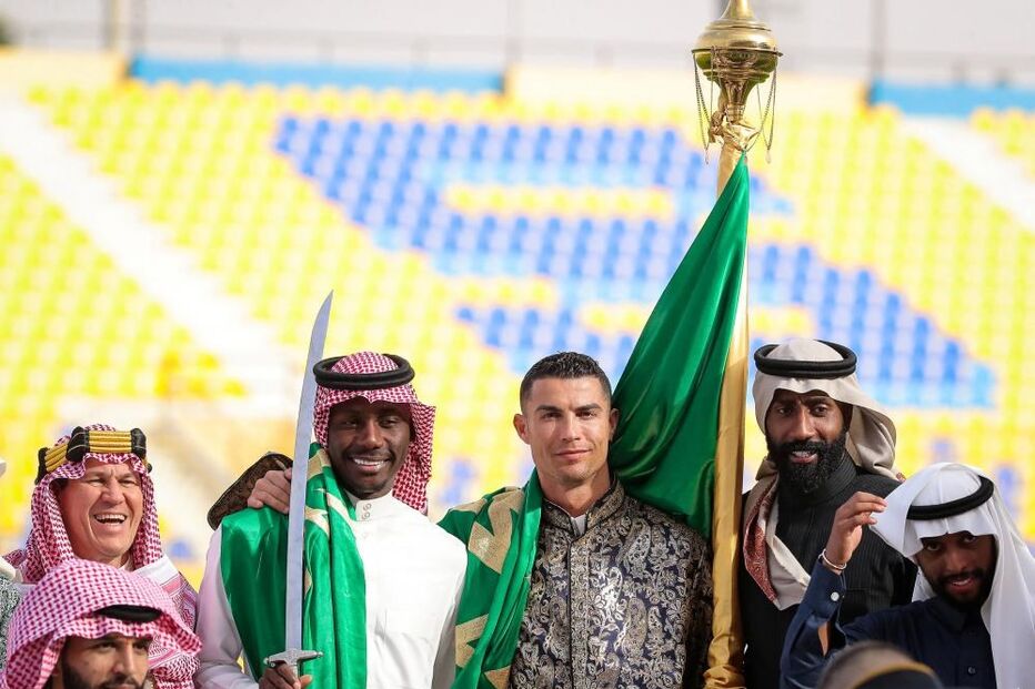 Cristiano Ronaldo celebra feriado na Arábia Saudita