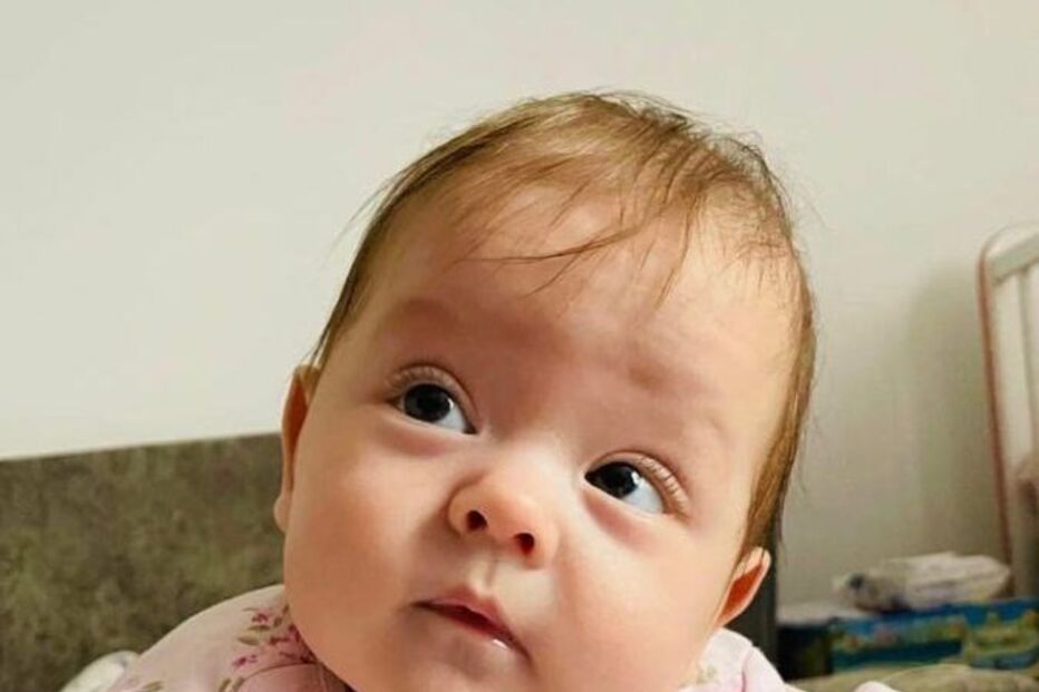 Milana, a bebé que o médico Ricardo Batista Leite ajudou a salvar na Ucrânia