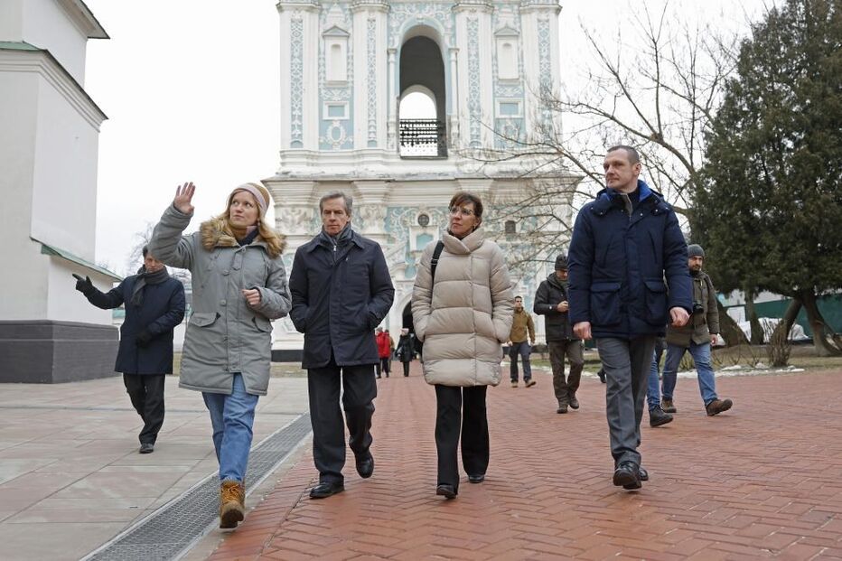 Helena Carreiras em Kiev