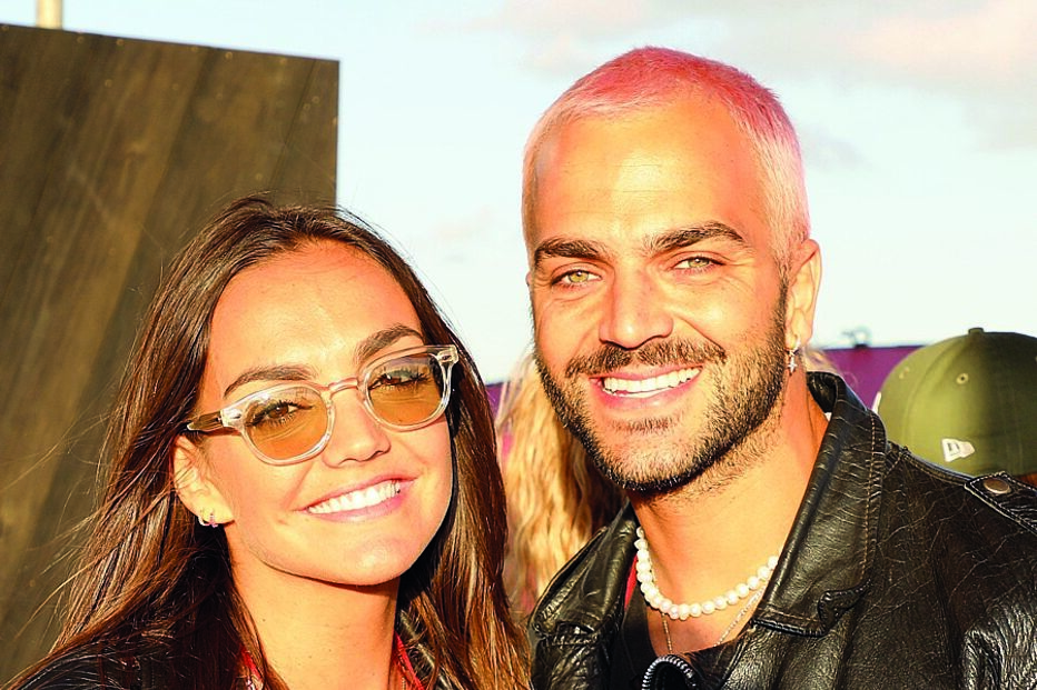 DJ com Filipa Falcão. Têm um filho de 1 ano