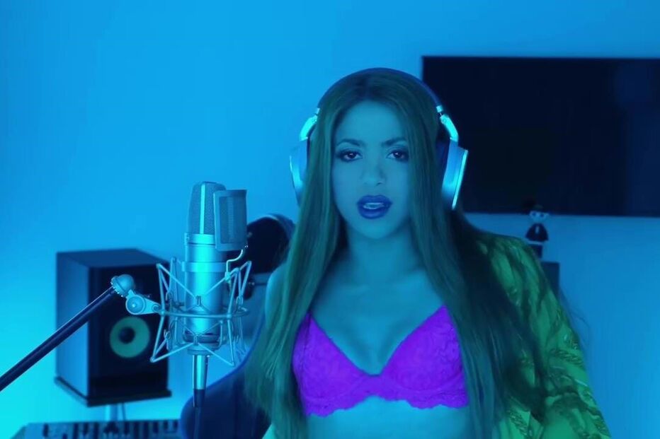 Imagens do videoclipe em que Shakira lançou 'farpas' a Piqué e Clara Chía